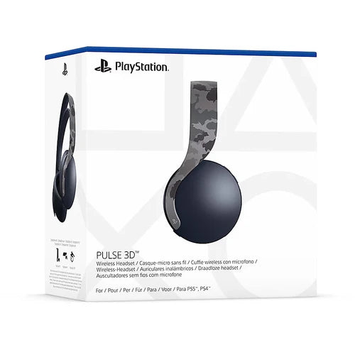 PULSE 3D Wireless Headset for PlayStation 4 & PlayStation 5 – Grey Camouflage