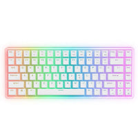 Onikuma G30 84-Key RGB Mechanical Keyboard (White) (Red Axis Switch, Cyan Axis Switch)