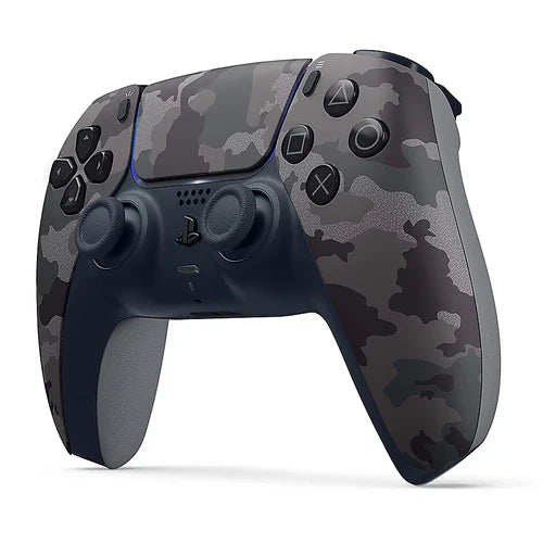 PS5 DualSense Wireless Controller – Gray Camouflage