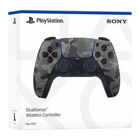 PS5 DualSense Wireless Controller – Gray Camouflage