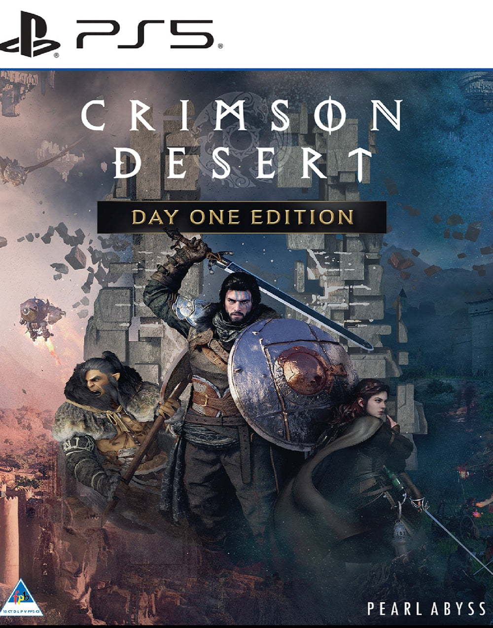crimson desert day one edition playstation 5
