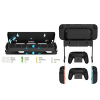 DOBE TNS-31113 – Wall Mount Bracket for Nintendo Switch & Switch OLED | Controller Hanger with Game Card Storage