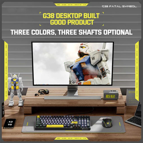 Onikuma G38 RGB Wired Mechanical Gaming Keyboard – 98 Keys