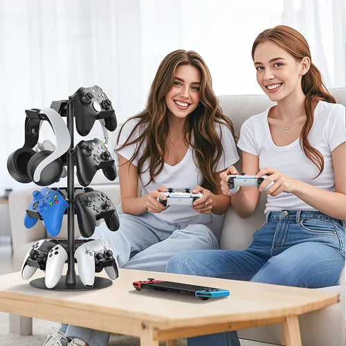 OIVO Universal Desk Stand for Controllers, Headset & Accessories – 4 Tiers