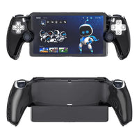 Lucky Fox Crystal Case Cover for PlayStation Portal – Transparent Black