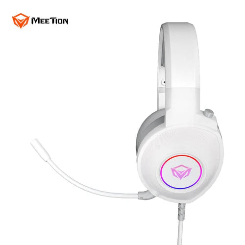 Meetion HP012 – White Virtual 7.1 Surround Sound USB Gaming Headset