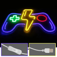 LED Neon Sign for Wall Decor – Gaming Controller (39×29 cm)