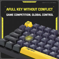 Onikuma G38 RGB Wired Mechanical Gaming Keyboard – 98 Keys