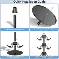 OIVO Universal Desk Stand for Controllers, Headset & Accessories – 4 Tiers