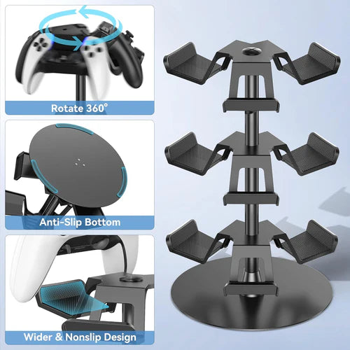 OIVO Universal Desk Stand for Controllers, Headset & Accessories – 3 Tiers
