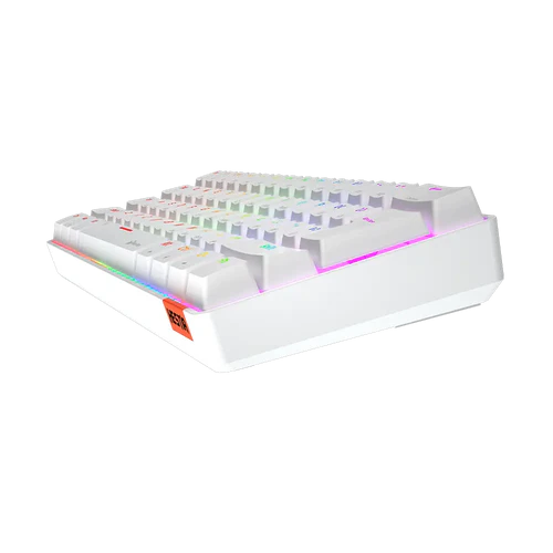 MeeTion MK005BT Dual-Mode 60% Gaming Mechanical Keyboard – White