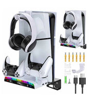 IPEGA Wall Mount Charging Dock with RGB Light for PS5 & PS5 Slim – PG-P5S011
