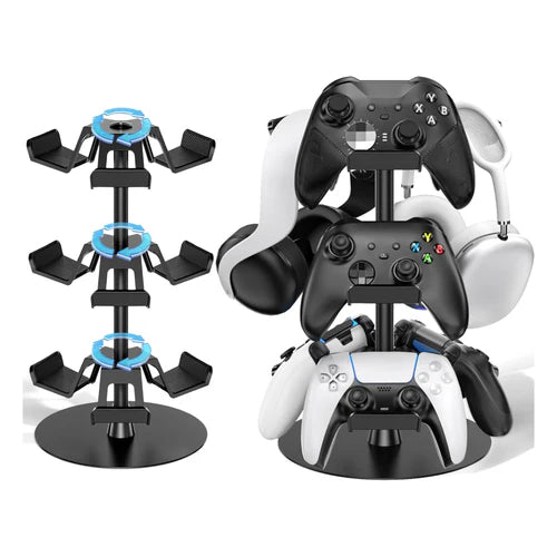OIVO Universal Desk Stand for Controllers, Headset & Accessories – 3 Tiers