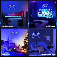 LED Neon Sign for Wall Decor – Game Controller (40×26 cm)