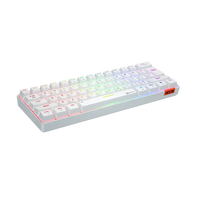 MeeTion MK005BT Dual-Mode 60% Gaming Mechanical Keyboard – White